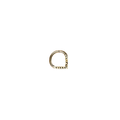 Rose Gold Titanium V Shape Septum Clicker Ring