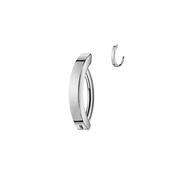 Titanium Belly Clicker Ring