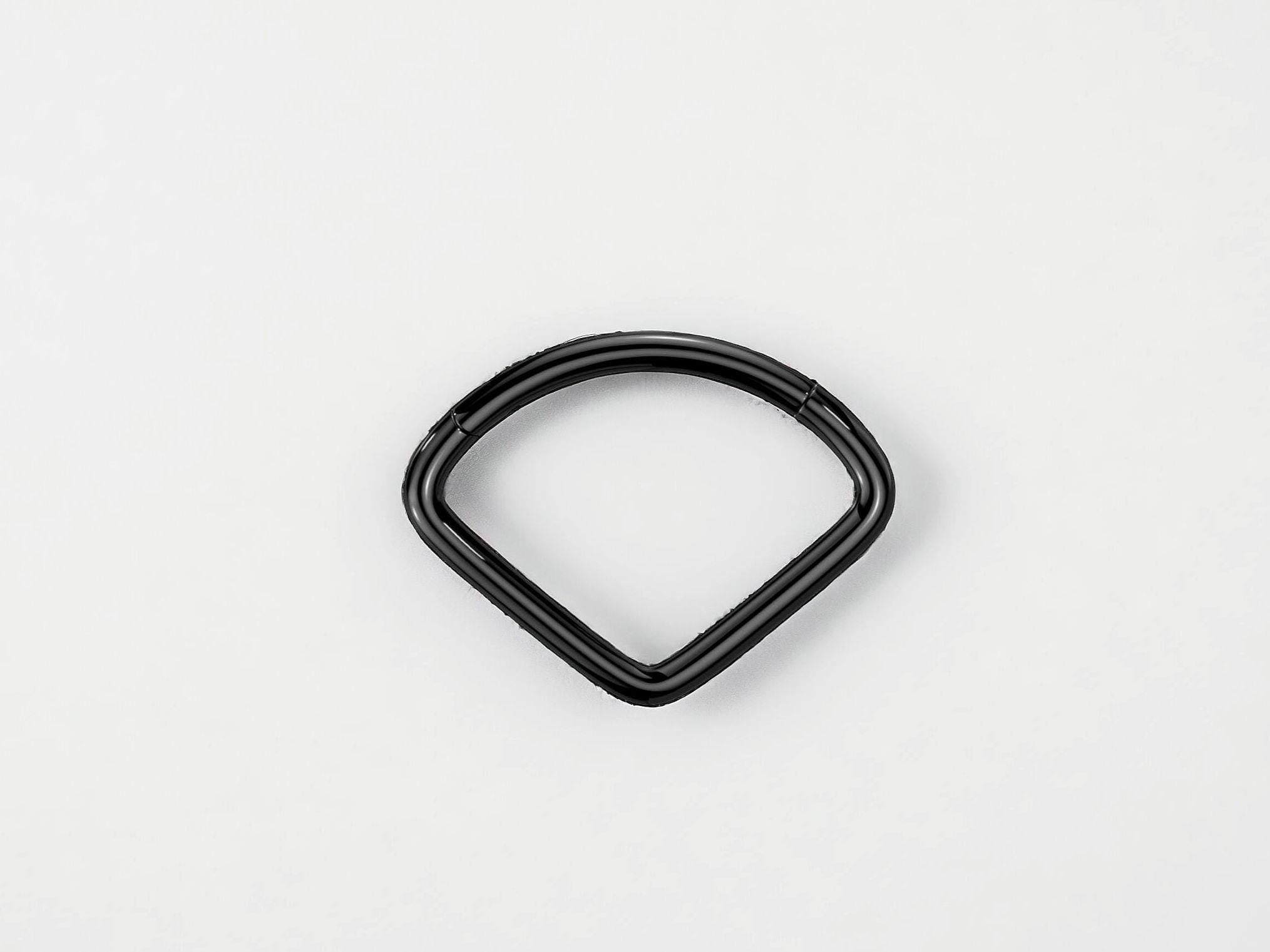 Titanium Simple Septum Clicker Ring, 16G Plain Wide Front V Shape Septum Nose Piercing Hoop, Custom Body Jewelry, Goth Piercing