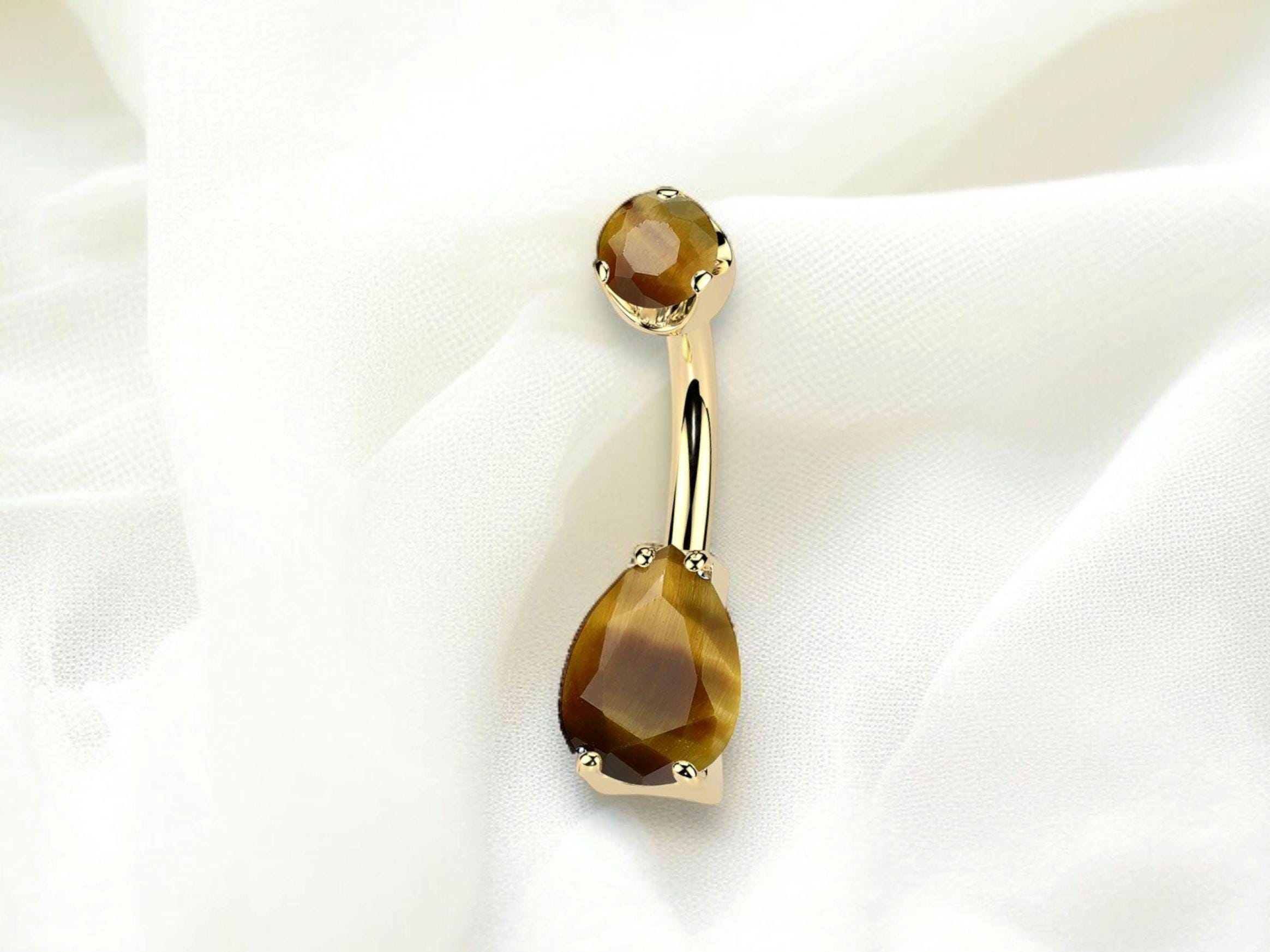 14G Titanium Belly Ring