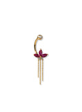 14G Floral Dangle Belly Ring