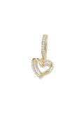 Gold Heart Belly Button Ring